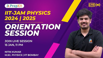 IIT JAM 2024 | 2025 Orientation Session on 15 JanIIT JAM 2024 | 2025 Orientation Session on 15 Jan