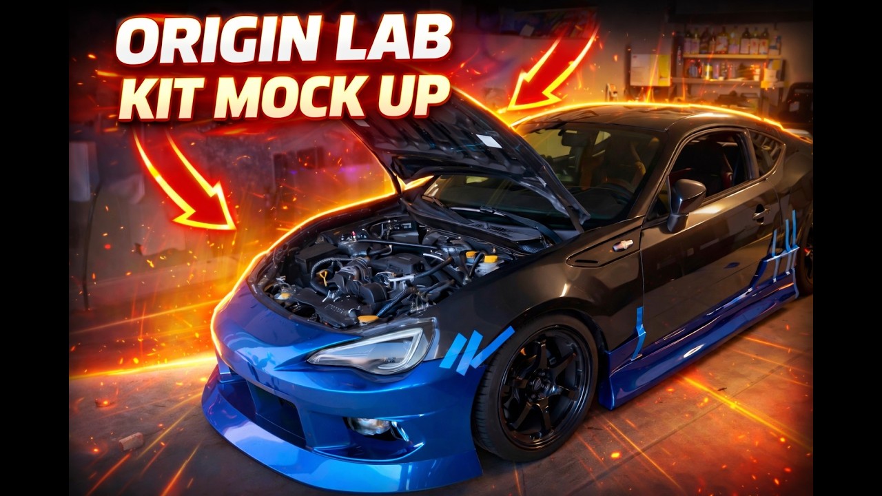 Test Fitting the Origin Labo Kit on My FRS