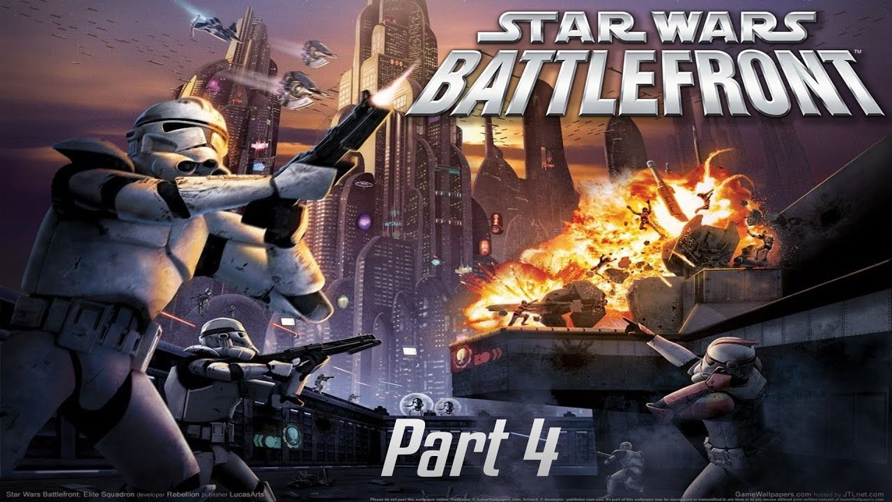 We're the Clones!! - Star Wars Battlefront 2004 Walkthrough Part 4 (No ...