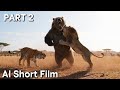 SIMBA SHERE KHAN Vs BEAR KING REDMAUL The Clash Of Kings Part 2 AI Short Film