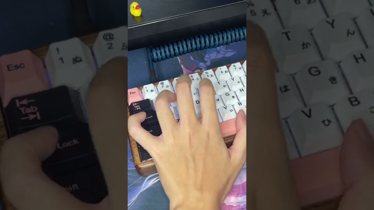 Thocky or clacky? Budget 65% wood keyboard