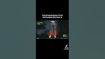 Rust Console The return of the Evil Pumpkin skin pack…#shorts #rust #rustconsole