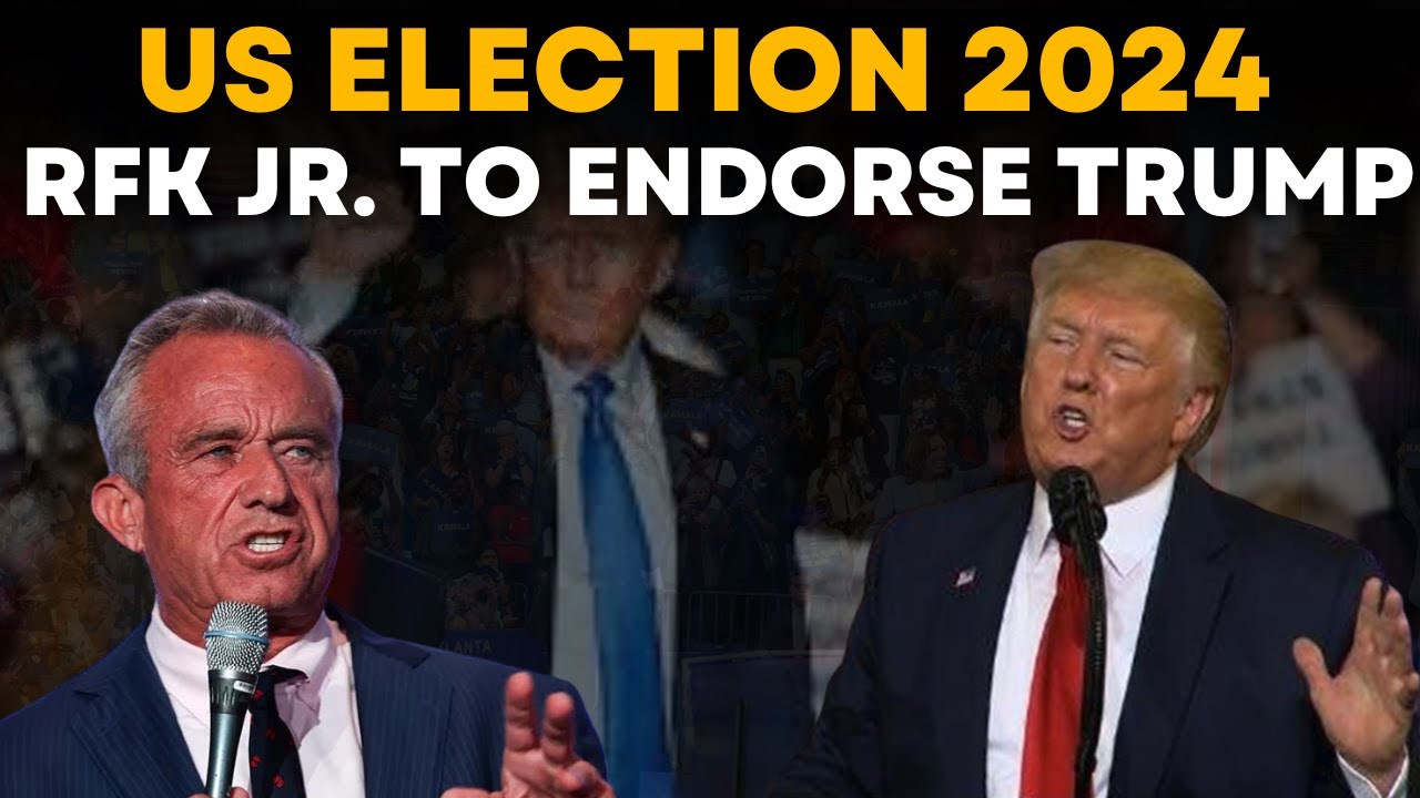 Donald Trump News Live: RFK Jr to drop out of presidential race and ...