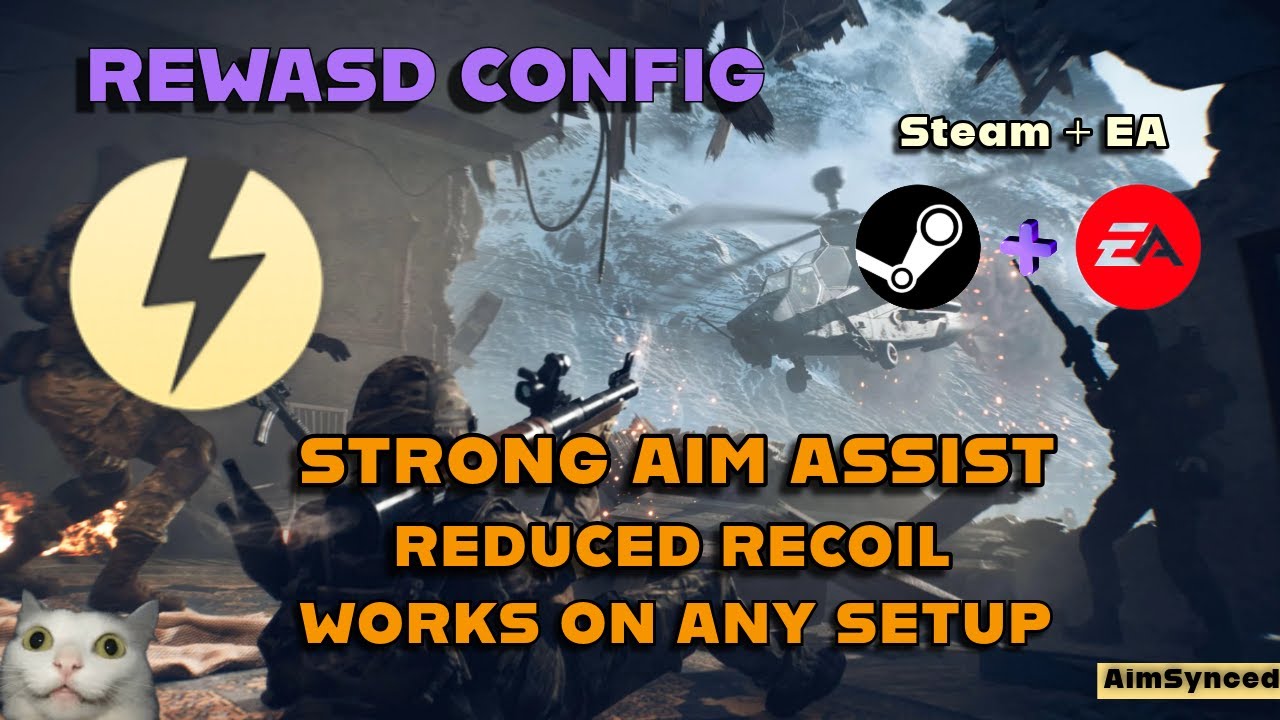 PRO REWASD CONFIG FOR BATTLEFIELD 6!!!CRAZY AIM ASSIST!!! - YouTube