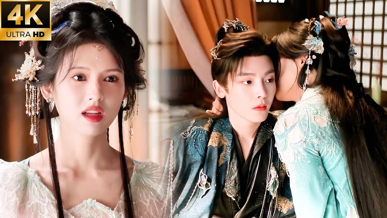 【2025 New Movie】灰姑娘偷親惡魔王子，心機女當場氣炸🤣#入青云 #侯明昊 #loveintheclouds