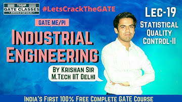 Lec-19 | ME/PI | Industrial Engineering by Krishan sir | Let
