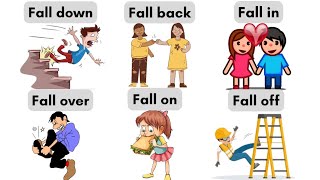 Phrasal Verbs With Fall | Phrasal Verbs With picture and sentences | Learn and practice #learn#eng.