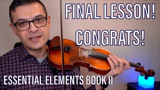 Famous Violin Exercises. Final Lesson of the Series: Essential Elements Violin Book 2 Page 40-45. CONGRATS! Net Worth