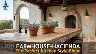 Spanish Hacienda Charm in a Modern Farmhouse Kitchen