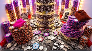 Risking it all on 20 quarters high limit coin pusher  screenshot 4