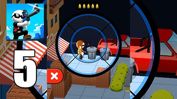 Johnny Trigger: Sniper - Level 136-150  Gameplay Walkthrough Part 5 (iOS, Android)