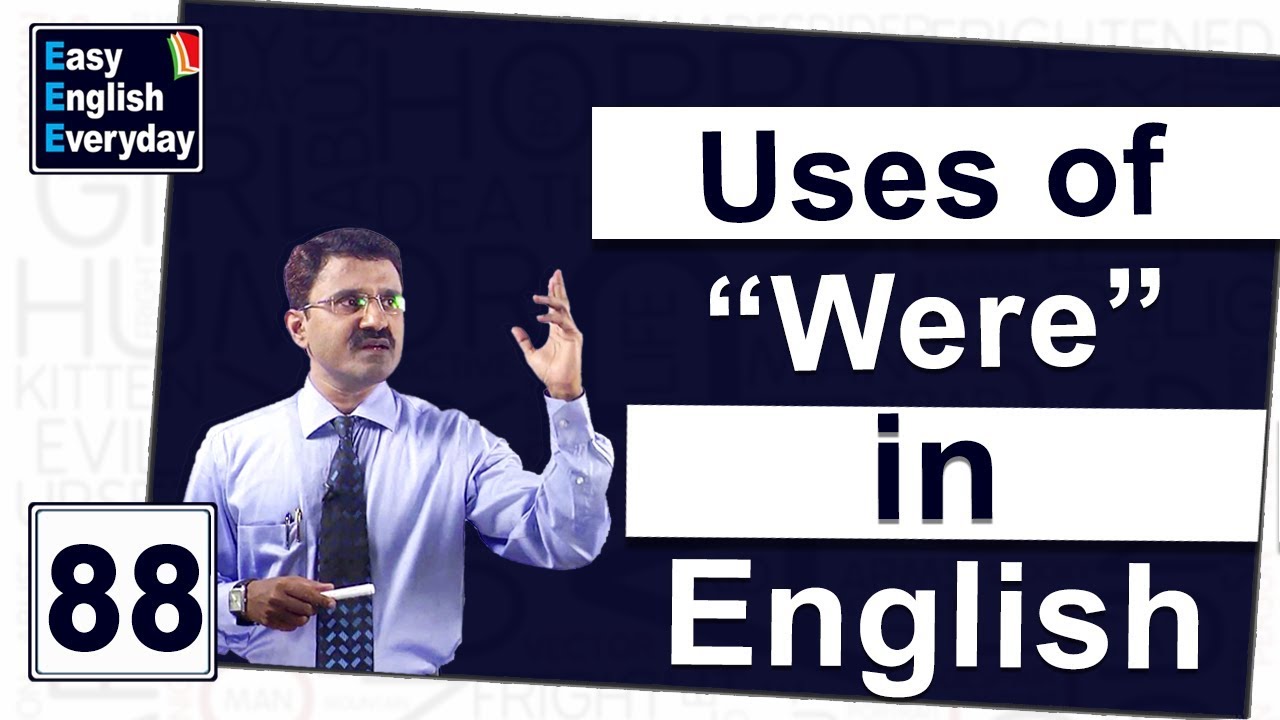 Improve English communication videos| How to Use “Were” in a English | how to write a sentence