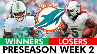 Miami Dolphins Preseason Week 2 WINNERS & LOSERS