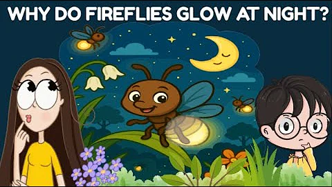 Why Do Fireflies Glow in the Dark? 🤔 Science Facts for Kids! 🤯| Firefly Facts Explained for Kids! 🪲✨