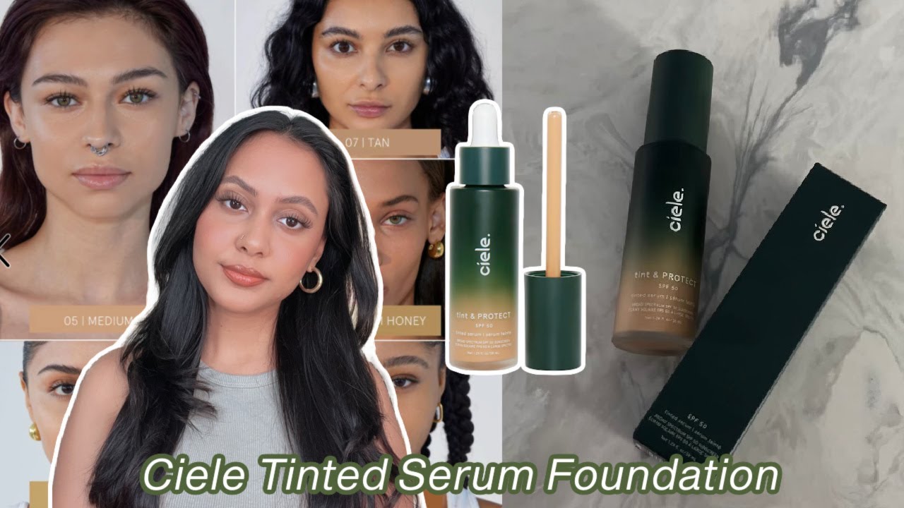 Тональная сыворотка Ciele Tint & Protect SPF 50+. ТЕСТ НА СТОЙКОСТЬ + ОБЗОР | 06 Средний загар | ...