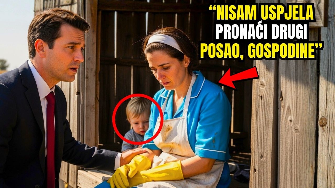 MILIJUNAŠ SUSREĆE BIVŠU ČISTAČICU KOJU JE OTPUSTIO, KADA JE ČUO ŠTO JE REKLA...