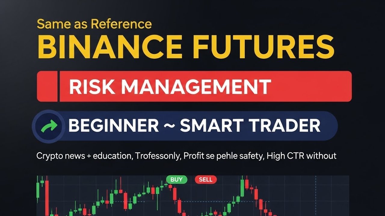 Binance Futures Trading for Beginners | Risk Management & Leverage  Explained| Rashid Owaisy Official