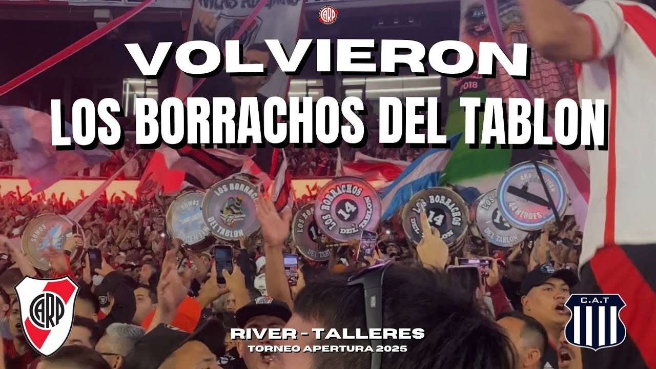 VOLVIERON LBDT! / LA FIESTA DE RIVER VS talleres TORNEO APERTURA 2025 FECHA 13
