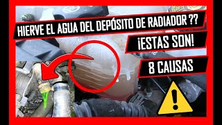 Porque HIERVE el AGUA Del DEPÓSITO del CARRO ?? ¡Estas Son Las 7 Causas De ESTO!⚠