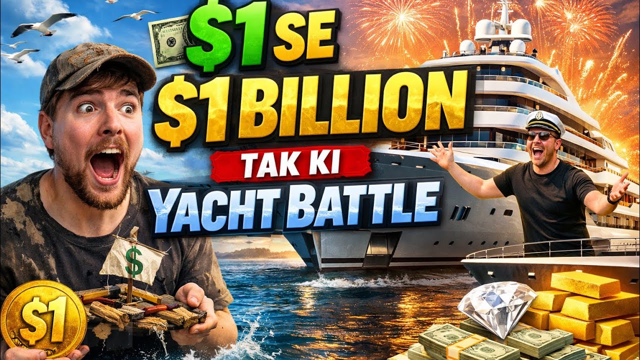 $1 Se $1 Billion Tak Ki Yacht Battle!