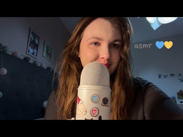 ASMR trying trigger words in Ukrainan 🇺🇦