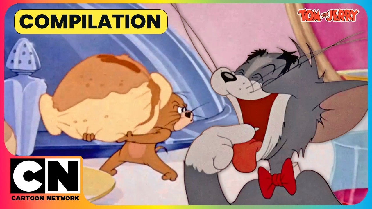 The Great Feast Frenzy!🍗🐭| Tom & Jerry🤩| 90's Cartoon💖| Classic Cartoon✨| @cnindia​