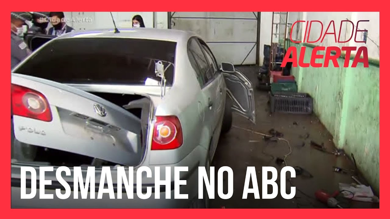 Polícia estoura desmanche e prende quatro pessoas no ABC Paulista