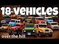 All 18 Over The Hill Vehicles Revealed