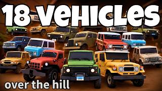 All 18 Over The Hill Vehicles Revealed screenshot 2