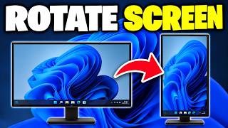 How to Rotate or Flip Screen in Windows 11 (Change Display Orientation)