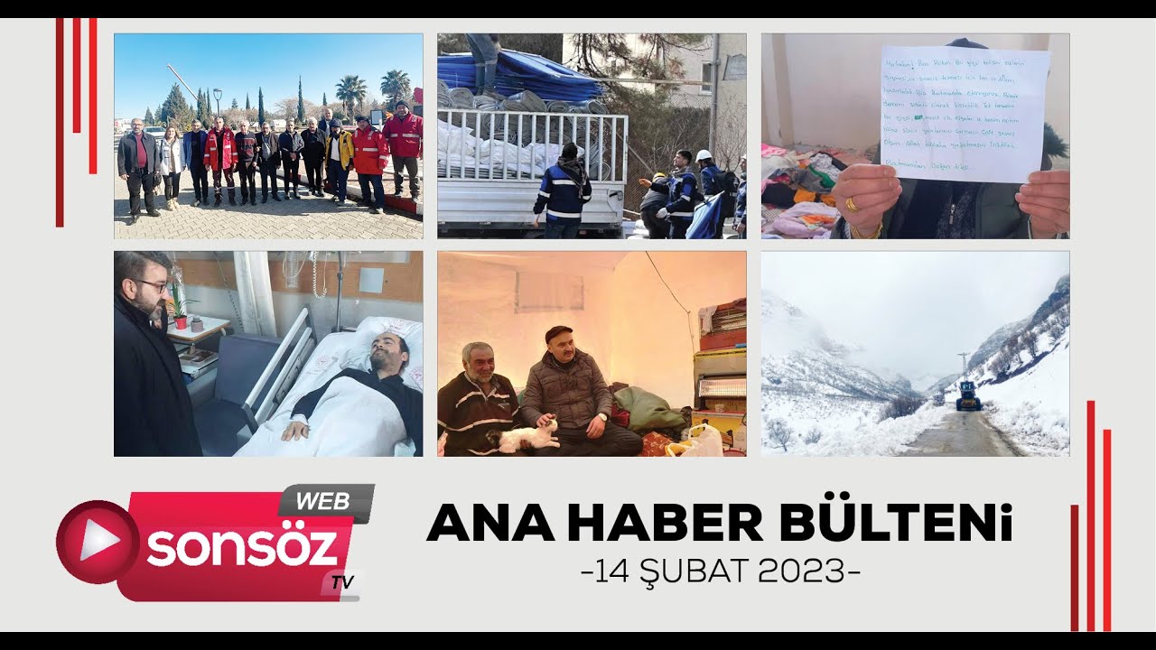 Batman Ana Haber B&uuml;lteni - 14 Şubat 2023