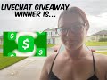 Live Chat Giveaway