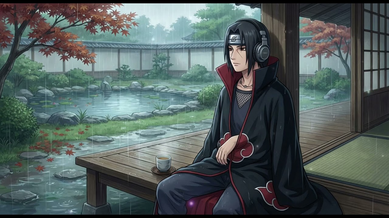 Itachi Sharingan im Schlafzimmer