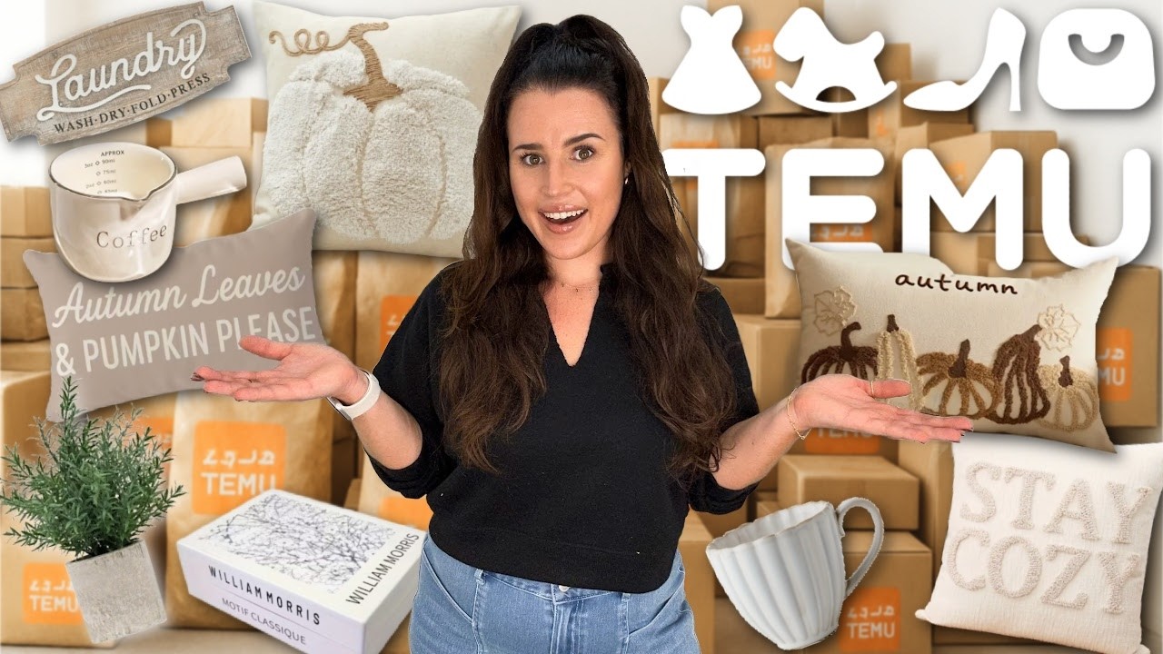 СУПЕРЭСТЕТИЧНЫЕ ОСЕННИЕ НАХОДКИ НА TEMU! 🍁| TEMU: ЧТО Я ЗАКАЗАЛА И ЧТО ПОЛУЧИЛА