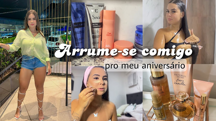 Arrume-se comigo pro meu aniversário