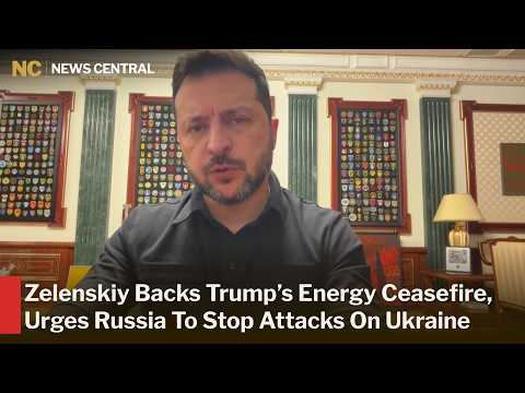 Zelenskiy Challenges Putin to Honour Trump’s Energy Truce Proposal | RA1W