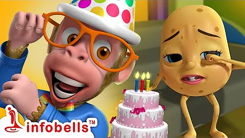 Top 20 Hindi Rhymes for Children & Balgeet | Infobells #hindirhymes #bandarmama #hathiraja thumbnail