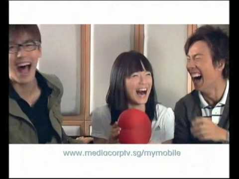 Felicia Chin, DYT and Nat Ho in Mblog english tvc