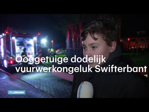 Damian (14) zag het vuurwerkongeluk in Swifterbant