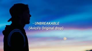 Download Lagu BUNT. - Unbreakable (Avicii's Original Drop) [Lyric Video] MP3