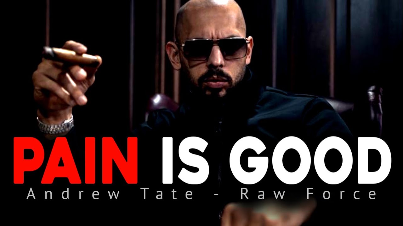 YOUR PAIN IS MAKING THEM UNCOMFORTABLE - andrew tate motivation