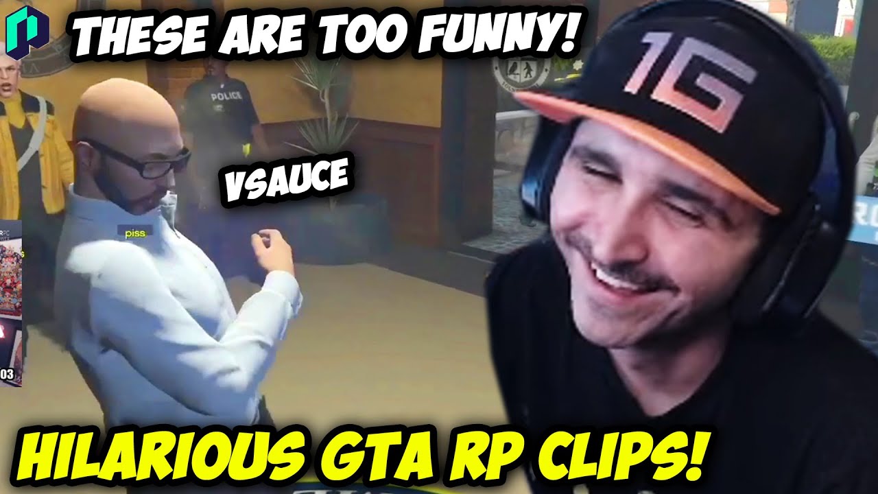 Summit1g REACTS TO HILARIOUS GTA RP CLIPS! feat VSauce, Ramee, xQc, Mr K etc! | GTA 5 NoPixel RP