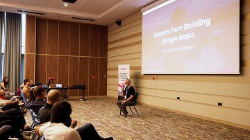 Lars Rasmussen - Lessons from Building Google Maps (Eleven Ventures Founders Weekend 2025)