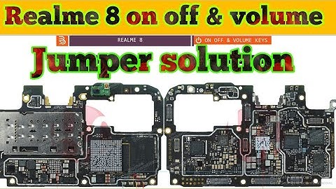 Realme 8 on off & volume  key jumper solution|#viralyoutubevideo