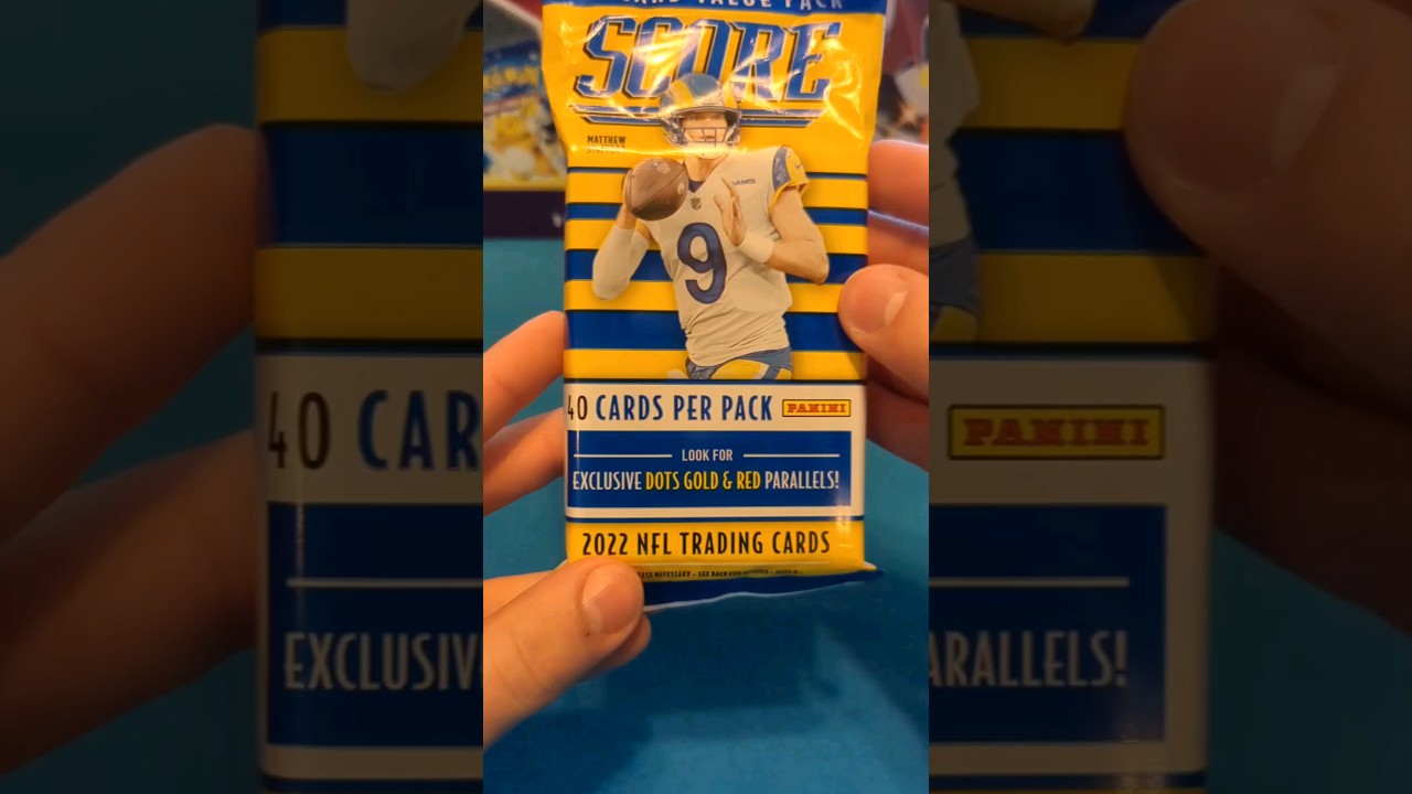 Are Score Fat Packs Worth It? 2022 Score Football Fat Pack 
