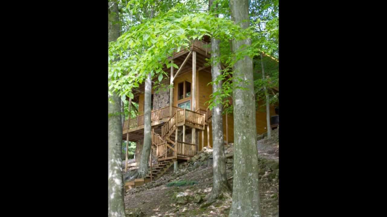 Executive Waterfront Log Home at Lake Malone YouTube