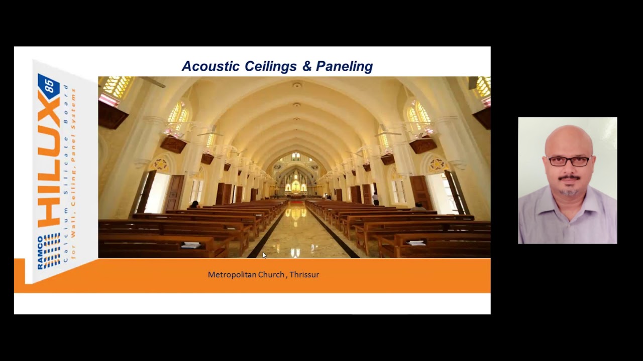 Presentation by Mr. Y.Srinivas, Sr . General Manager - Marketing, Ramco Industries Ltd. at RTE 2021