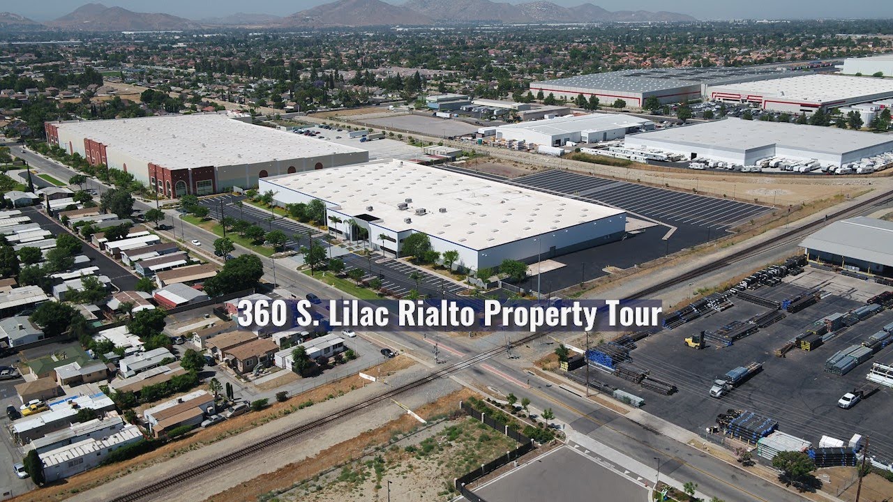 Inland Empire Warehouse Tour 360 Lilac Avenue Rialto California YouTube