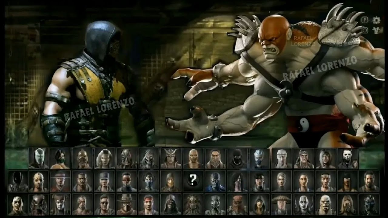 mortal kombat x characters