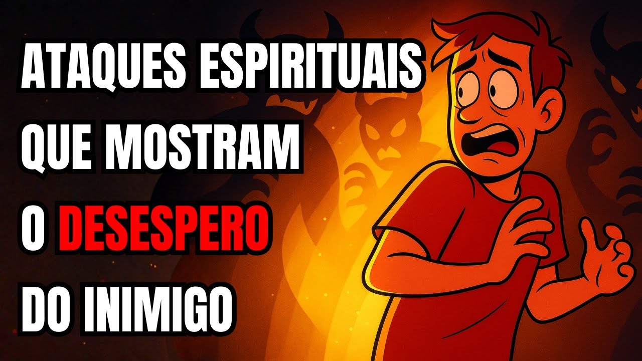 ATAQUES ESPIRITUAIS que mostram o DESESPERO do inimigo - YouTube